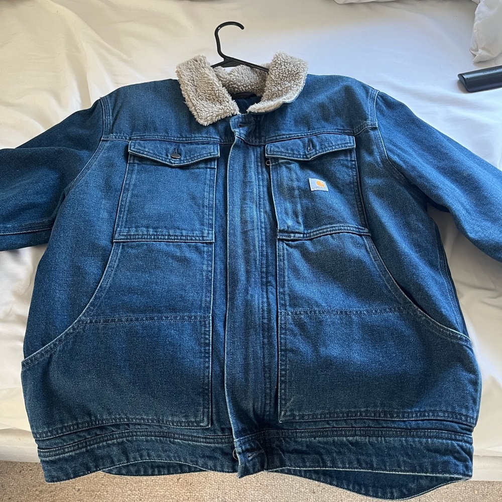 Men’s Carhart Sherpa Line Jean Jacket